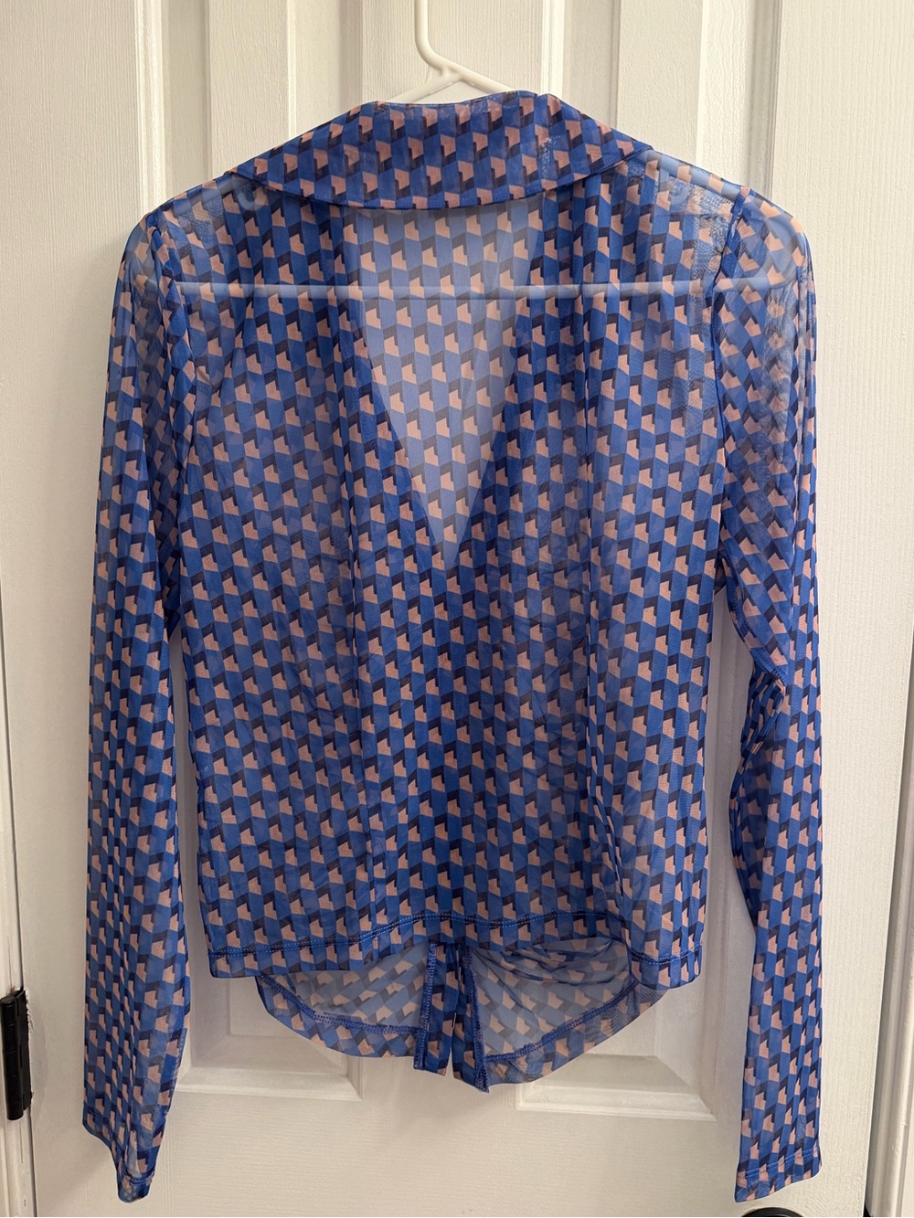 Maeve Button-Down Blouse - Size Large - Picture 7 of 7